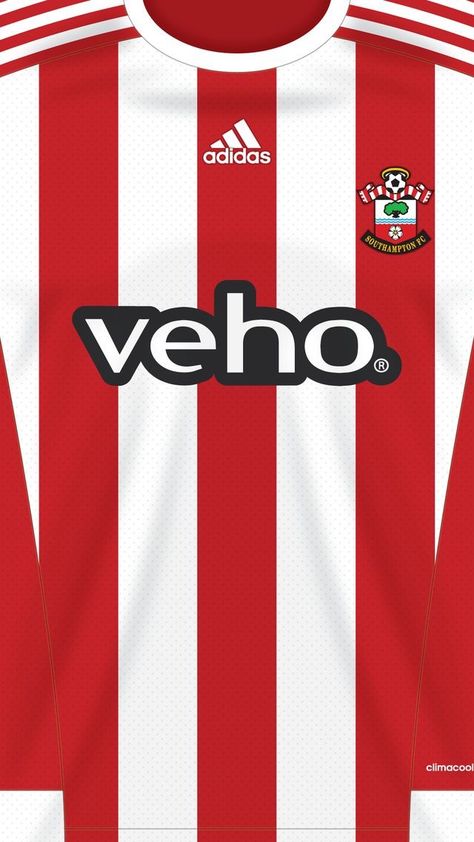 Southampton wallpaper. Southampton Wallpaper, Freestyle Football, Soccer Wallpapers, Southampton Fc, Football Wallpapers, Team Wallpaper, Good Game, Classic Football Shirts, Football Uniform