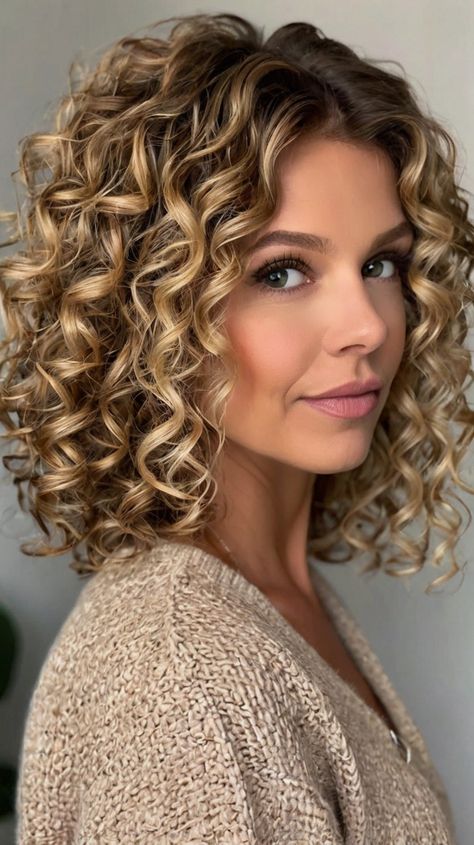 Curly Hairstyles for Women Over 50 Gray Curly Hair, Mid Length Curly Hairstyles, Hair Curly Hairstyles, Grey Curly Hair, Hairstyles For Women Over 50, Textured Waves, Style At Home, Hair Curly, Blonde Balayage