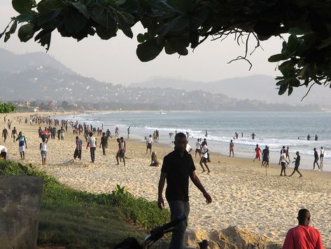 Lumley Beach, Freetown, West Africa, Sierra Leone, Afrika | Flickr Freetown Sierra Leone, Dream Vacations Destinations, Tropical Climate, Travel Bugs, West Africa, Sierra Leone, Vacation Destinations, Awe Inspiring, Dream Vacations