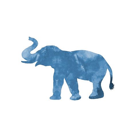 Elephant Watercolor Designs, Blue Elephant, Blue Elephants, Painting Sculpture, Illustration Painting, Aesthetic Images, Watercolor Design, Have A Nice Day, Color Collection