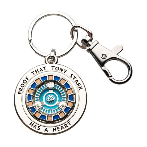 Avenger Wedding, Tony Stark Has A Heart, Marvel Keychain, Marvel Items, Marvel Merch, Iron Man Arc Reactor, Marvel Jewelry, Heart 3d, Arc Reactor