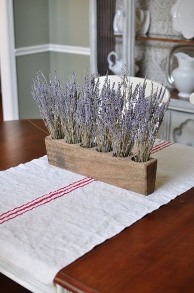 12 Ways to use an Antique Sugar Mold - The Hamby Home Sugar Mold Centerpieces, Sugar Molds Decor, Wooden Sugar Molds, Dried Lavender Bouquet, Lavender Plants, Kitchen Table Centerpiece, Sugar Mold, Lavender Bouquet, French Lavender