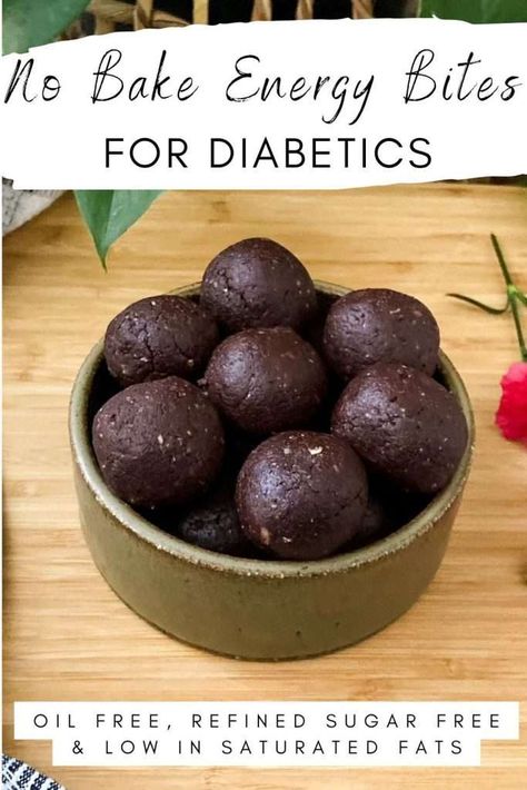 These diabetic protein balls are packed full of protein, healthy fats, and carbs! These no-bake chocolate energy balls for diabetics are vegan, healthy, refined sugar-free, and easy to make. It is such a simple recipe full of natural ingredients and requires no baking. Natural Protein Balls, High Protein Low Carb Energy Balls, No Carb Protein Balls, Healthy Snacks No Carb, Healthy Protein Balls For Diabetics, Energy Balls For Diabetics, Protein Balls For Diabetics, Protein Balls Healthy Low Carb, Low Sugar Protein Balls