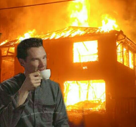 Burning House, Benedict Cumberbatch