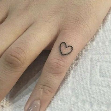 pinky finger heart tattoo Heart Tattoo On Pinky, Tattoo On Pinky Finger, Pinky Tattoo, Hand Heart Tattoo, Finger Meaning, Heart Tattoo On Finger, Black Heart Tattoos, Tiny Heart Tattoos, Heart Temporary Tattoos