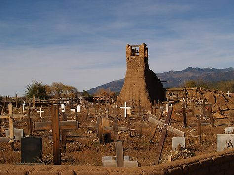 Taos Pueblo Cemetery Indian cemetery at Taos Pueblo, Taos, New Mexico Desert Cemetery, Western Cemetery, Mexican Graveyard, Mexico People, Salem Cemetery Graveyards, Taos Art, New Mexico Santa Fe, Carrowmore Megalithic Cemetery, Taos New Mexico