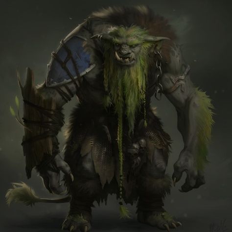 Bugbear Bug Bear Dnd, Trd Characters, Bugbear Druid, Bugbear Art, Bugbear Character Art, Bugbear Dnd, Creatures Scary, Dark Gifts, Dungeons And Dragons Characters