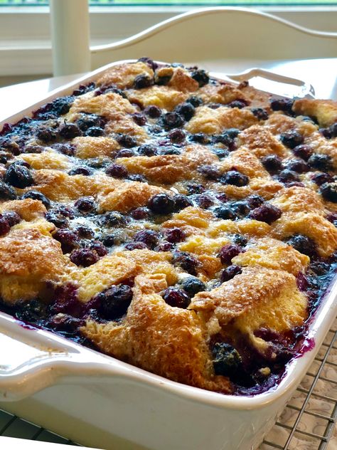 Lemon Blueberry French Toast, Blueberry French Toast Bake, Blueberry French Toast Casserole, Brioche French Toast, Love And Family, Overnight French Toast, Blueberry French Toast, Blueberry Breakfast, Overnight Blueberry French Toast