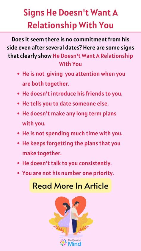 60 Signs He Doesn’t Want a Relationship with You Signs He Doesn't Like You, Signs Hes Not Into You Anymore, Signs Your Relationship Is Over, Save Relationship, Warrior Workout, Healthy Lifestyle Quotes, 12 Signs, Relationship Help, Single Life