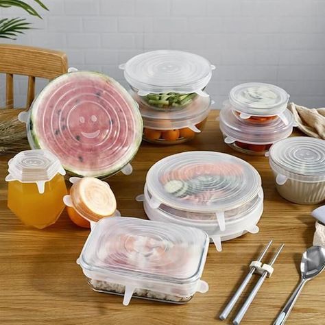 Iztore Shop on Twitter: "These eco-lids are made from platinum silicone, biodegradable and BPA free, non-toxic, soft textured and extremely elastic. Besides, it's 100% dishwasher safe. Get yours👉https://t.co/RKyHxufVZo… https://t.co/ld2z0Xk1AZ" Bowl Covers, Silicone Bowl, Airtight Food Storage, Cling Wrap, Silicone Lid, Food Bowl, Candy Jars, Food Store, Food Grade Silicone