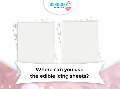 Check Out Our Blog on the Uses of Icing Sheets on Cakes Read more: https://www.icinginks.com/blog/2023/08/24/edible-sugar-sheets-an-easy-step-by-step-guide #icinginks #Ediblesheets #icingsheet #Cakedecor #cakeart Sugar Sheets, Abc Flashcards, Edible Icing Sheets, Icing Sheets, Edible Images, Edible Cake, Cake Art, Cake Decoration, Easy Step