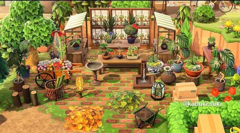 @kabuki.suki on Instagram: “Updated greenhouse!🪴🌿🌱 #animalcrossing #animalcrossingnh #animalcrossingnewhorizons #animalcrossingaesthetic #animalcrossingaddicts…” Acnh Pathways Dirt, Acnh Sidewalk, Acnh Greenhouse, Make A Greenhouse, Animale Crossing, Cottagecore Animals, Cottagecore Ideas, Cottagecore Animal Crossing, Greenhouse Design