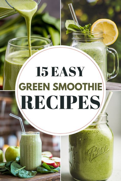 Looking for healthy drinks? These green smoothie recipes are full of flavor and easy to prepare, making them a perfect addition to your daily routine. #greensmoothie #healthygreensmoothies #fruitSmoothierecipeshealthy Spinach Orange Smoothie, Green Leaf Smoothies, Daily Greens Smoothie, Simple Green Smoothie Recipes, Green Powder Smoothie Recipe, Healthy Vegetable Smoothies, Recipe For Smoothies, Healthy Easy Smoothie Recipes, Sweet Green Juice Recipes