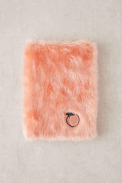 Skinnydip Fluffy Peach Journal Suite Dreams Room #ad #dorm #backtoschool #college #dormroom #preppy Cute Spiral Notebooks, Light Spring Colors, Pinterest Contest, Cute School Stationary, Blue Bedroom Decor, Peach Aesthetic, Cool School Supplies, Study Stationery, Future Bedroom