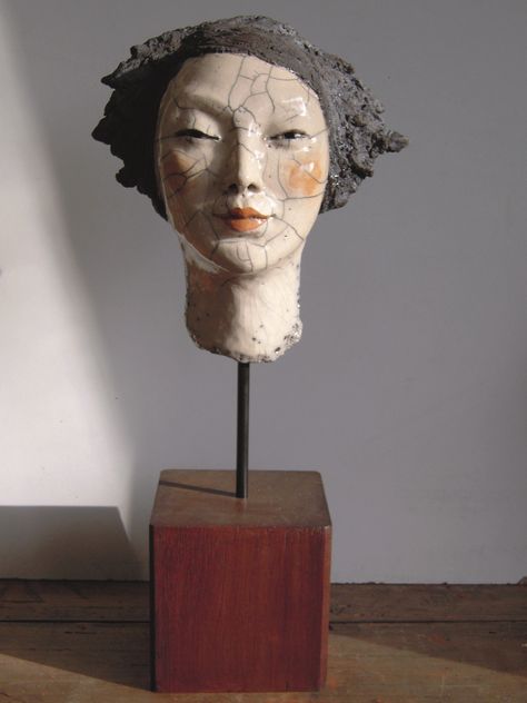 Sculpture Head, Sculptures Céramiques, Mannequin Head, Ceramic Figures, Portrait Sculpture, Sculpture Installation, Contemporary Ceramics, Figurative Sculpture, Sculpture Clay