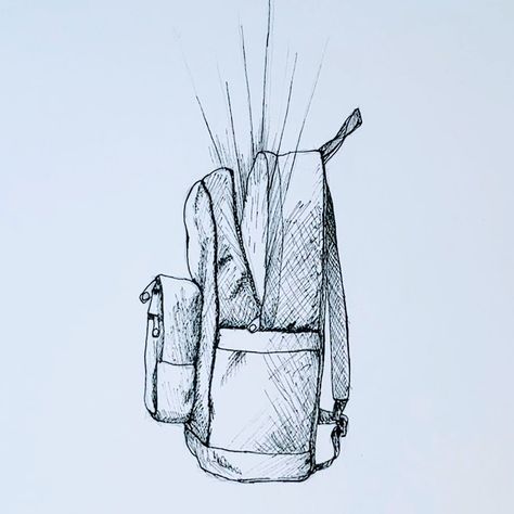 Day 2 of @Inktober, “Discover”. What’s in the backpack? #inktober #inktober2024 #inktoberday2 #inktoberdiscover #ink #penandink #inktoberchallenge #inktoberchallenge #art #sketch #drawing Discover Inktober, Backpack Inktober, Backpack Drawing, Art Sketch, Sketch Drawing, Pen And Ink, Art Drawings, Sketch, Fine Art