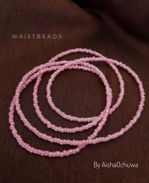 Bracelet Business, Crystal Bead Jewelry, Diy Beaded Bracelets, Bead Charms Diy, Waist Beads, One Colour, Waist Chain, Pink Colour, Bead Jewelry