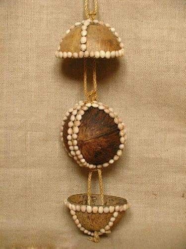 cocont sell_wall hanging Shell Craft Ideas, Sangeet Stage, Henna Cake, Shell Wall Hanging, Coconut Shell Crafts, Shell Craft, Stage Decoration, Mason Jar Crafts Diy, Pink One Piece