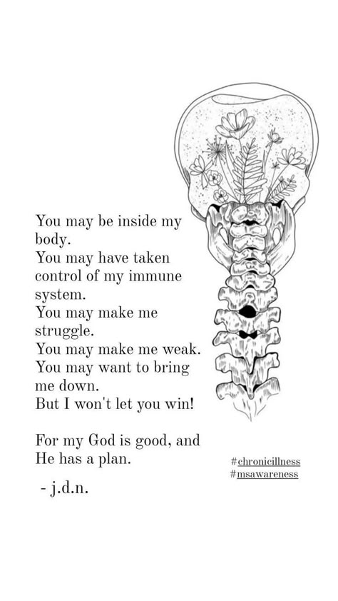 Autoimmune Warrior Quotes, Spondyloarthritis Quotes, Autoimmune Disease Awareness Month, Auto Immune Quotes, Qoutes About Ms, Hashimotos Disease Tattoo, Iih Awareness Tattoo, Hashimotos Tattoo, Multiple Sclerosis Quotes Inspiration