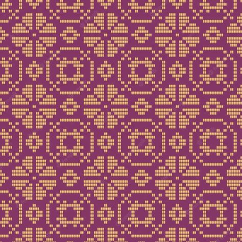 Songket Pattern, Ramadan Printables, Violet Brown, Brown Floral, Premium Vector, Graphic Resources, Violet, Floral, Pattern