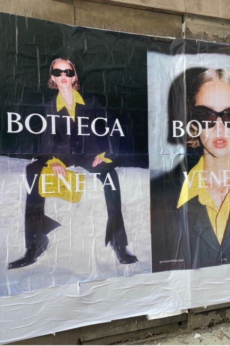 Street Posters Aesthetic, Fashion Billboard Design, Bottega Veneta Fashion, Model Aesthetic, Blogger Girl, Fashion Advertising, Creative Portraits, Photography Model, Fashion Editorial