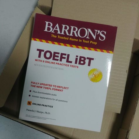 Review: Barron’s TOEFL iBT (17th edition) | TOEFL Resources Toefl Exam, Toefl Test, Toefl Ibt, Introductory Paragraph, Ielts Tips, Writing Introductions, Body Paragraphs, English Books, Reading Practice