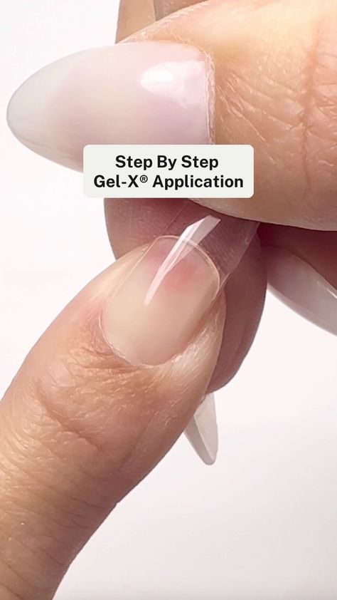 Aprés Nail Official | Start the New Year off right 🥳 Learn how to prevent Gel-X® from popping off! 👩‍🏫📕 PART 1️⃣ Follow us for more Gel-X® Tips and… | Instagram Gel X Nails Step By Step, Apres Gel X Nails Tutorial, Soft Tip Nails, How To Make Acrylic Nails At Home, What Is Gel X Nails, Nail Design Beginner, Gel X At Home, How To Apply Gel X Nails, How To Do Gel X Nails