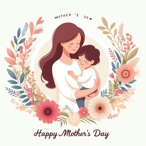 Mother’s Day Cartoon, Aesthetic Mother's Day Background, Happy Mothers Day Topper, Happy Mother's Day Cute Illustration, Mother's Day Hd Images, Animated Mother’s Day Greetings, Barbie Doll Birthday Cake, Doll Birthday Cake, Diy Quilling Crafts