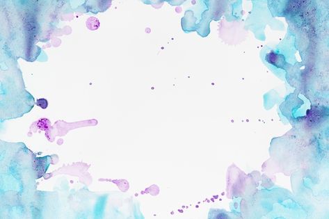 Watercolor splash background Free Photo Watercolor Splash Background, Photo Border, Splash Background, Frame Watercolor, Watercolour Texture Background, Background Frame, Splash Color, Powerpoint Background Design, Watercolor Logo