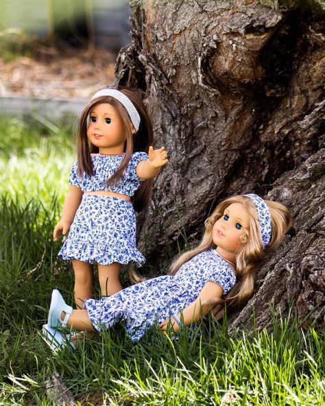 American Girl Doll Photoshoots, American Girl Doll Aesthetic, Jessie Cast, American Doll House, American Girl Doll Samantha, Generation Dolls, Doll Aesthetic, Our Generation Dolls, American Doll Clothes