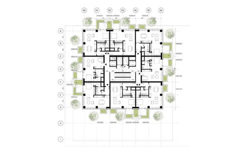 trudo vertical forest | Stefano Boeri Architetti Urban Forest Design, Stefano Boeri, Urban Forestry, Vertical Forest, Apartment Plan, Interior Cladding, Green Apartment, Cladding Materials, Apartment Floor Plan