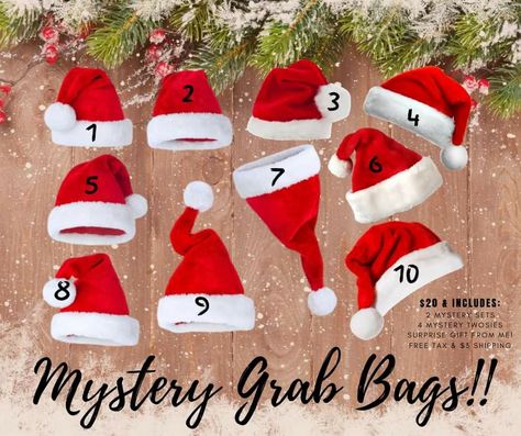 Scentsy Christmas Grab Bags, Holiday Mystery Bags Scentsy, Grab Bag Ideas, Mystery Bags Mary Kay, Scentsy Borrow Bag, Mystery Bags Body Shop, Mystery Grab Bags, Taco Salad Doritos, Mystery Bags