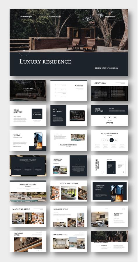 #ppttemplate #템플릿 #ppt디자인 #ppt #pitchdeck #pptx #powerpoint #피피티 #presentationtenplate #파워포인트 #presentationdesign #architectureportfolio Luxury Real Estate Brochure, Canva Presentation Template, Canva Presentation, Background Presentation, Best Presentation Templates, Presentation Background, Background For Powerpoint Presentation, Property Brochures, Branding Portfolio