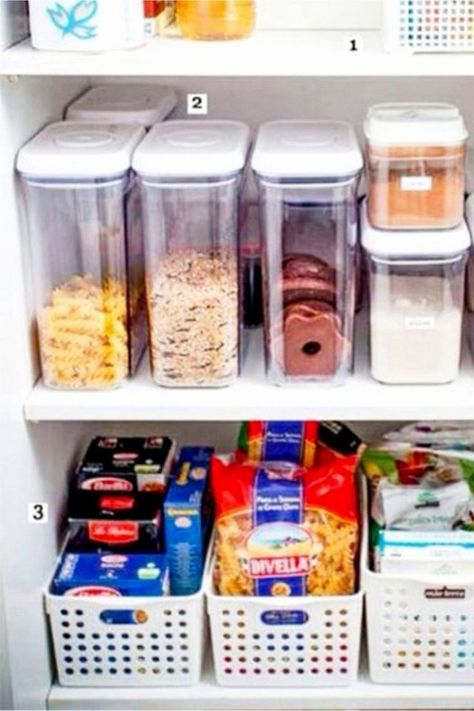 Small Pantry Cabinet Organization, Pantry Cabinet Organization Ideas, Kitchen Without Pantry, Pantry Cabinet Organization, Small Pantry Cabinet, Organize A Small Kitchen, No Pantry, Small Kitchen Decoration, Organization Apartment