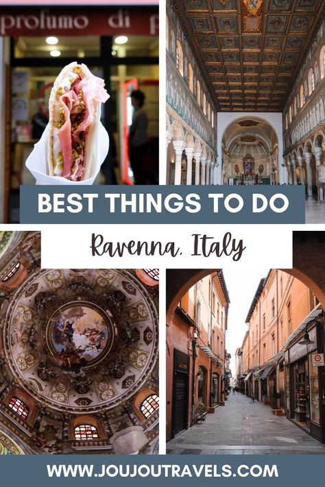 7 Things to Do in Ravenna, Italy on a Day Trip from Bologna - jou jou travels Umbrella Street, Ravenna Italy, Italy Trip Planning, One Day Trip, Italy Trip, Solo Female Travel, St Francis, Travel Instagram, Bologna