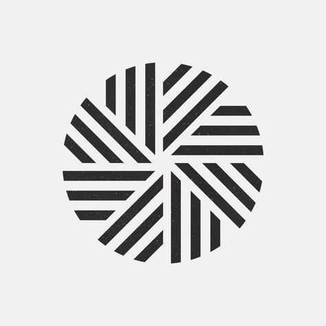 Snake Ranch | dailyminimal:   #AU15-316  A new geometric design... Daily Minimal, Radial Design, Radial Pattern, Geometry Design, Geometric Logo, 로고 디자인, Graphic Patterns, Geometric Designs, Logo Design Inspiration