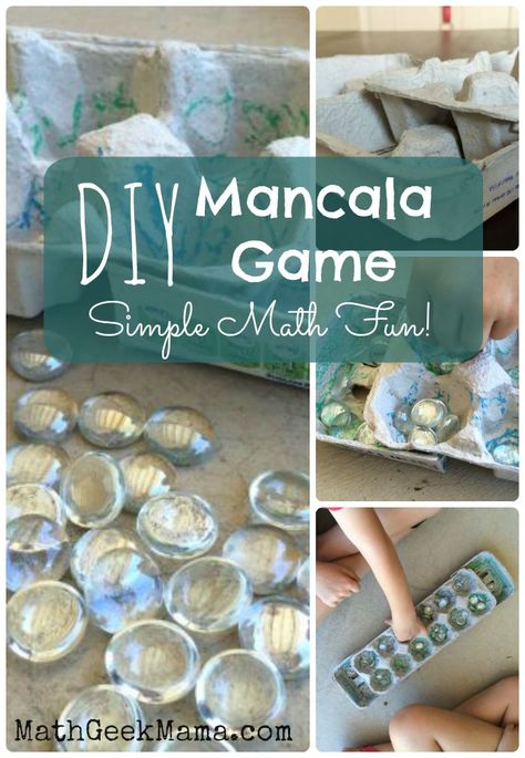 Mancala Board Diy, African Activities, Mancala Board, Mancala Game, Learning Multiplication, Play Math, Learn Math, Math Geek, Math Activities For Kids