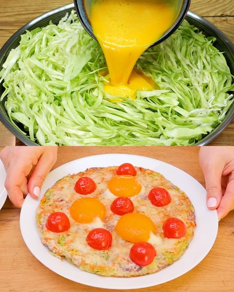 Cabbage, Carrot, and Egg Skillet - Greenku Recipes Cabbage Carrot, Egg Skillet, Skillet, Carrots, Egg