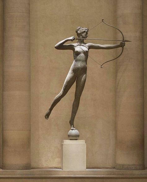 Diana Statue, Artemis Goddess, Philadelphia Museums, Philadelphia Museum Of Art, Sculptures & Statues, Art Sculpture, Museum Of Art, Sculptor, Classic Art