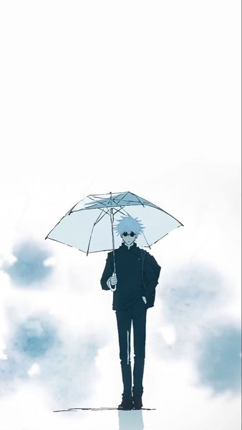 Suguru Wallpaper Jjk, Go Jo Satoru Wallpaper, Gojo With Umbrella, Gojo Suguru Wallpaper, Jjk S2 Wallpaper, Jujutsu Kaisen 2 Wallpaper, Stsg Wallpaper, Jjk 0 Wallpaper, Jjk Minimalist Wallpaper