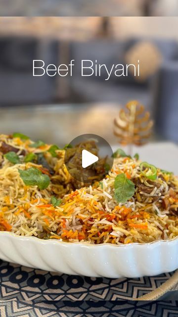 Sara  | Home Chef on Instagram: "Beef Biryani   💫Step 1 Beef/mutton/lamb 1 kg Oil 1/2 cup Onions 4 sliced Tomatoes 4 sliced Yogurt 1.5 cups Birynai masala 1 pack Salt 1/2 teaspoon  Red chilli powder 1 teaspoon  Coriander powder 1 tablespoon Turmeric powder 1/4 teaspoon  Amchoor powder 1/2 teaspoon   💫Final touches  Mint  Coriander  Green chillies  Fried onions  Lemon juice  All spice powder  Food colour Boiled Rice in salted water 1 kg  💫Final layering Biryani Masala oil in the base Boiled rice Biryani Masala Boiled Rice Final touches  Follow @sarasimplepleasure   #Biryani #Biryanirecipe #Muttonbiryani #Mutton #lambbirynai #biryanilove #biryanilovers #biryanilover #chickenbiryani #biryaniisbae #hyderabadibiryani #Foodblogger #foodgasm #content #food #foodie #instafood #foodphotography # Beef Biryani Recipe, Rice Biryani, Beef Biryani, Biryani Masala, Garam Masala Spice, Boiled Rice, Biryani Rice, Sliced Tomatoes, All Spice