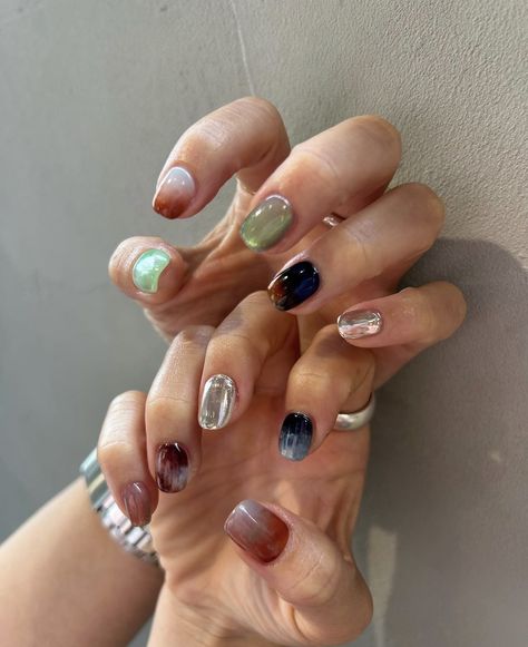 Marble Jelly Nails, Instagram Course, Marble Nail, Hello Nails, Marble Nail Art, Pretty Gel Nails, Jelly Nails, Nails 2024, October 20