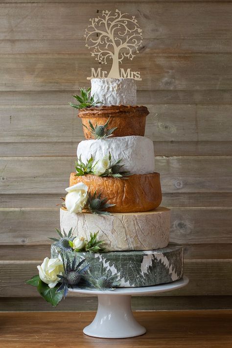 Pork Pie And Cheese Wedding Cake, Pork Pie Wedding Cake, Cheese Tier Cake, Cheese Wedding Cake Ideas, Cheese Wedding, Brownie Wedding Cakes, Pie Wedding Cake, Donut Wedding Cake, Budget Wedding Cake