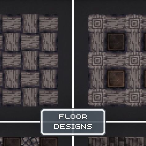 Rale | Design on Instagram: "Minecraft Dark Floor Designs  ⬇️ Download my Builds on Patreon————————————————  🎮 Minecraft Java 1.20. ➡️ Built on play.bakery.builders 🔄 Share with your Friends! ———————————————— ➕ Follow For Daily Designs  🏷️- #minecraft #minecraftpe #minecraftbuilds #minecraftdesign #minecraftpc #minecrafter #minecrafters #minecraftbuild #minecraftdesigns #mcpe #minecraftsurvival #minecrafthouse" Minecraft Dark Floor Designs, Dark Builds Minecraft, Floor Ideas Minecraft, Floor Designs Minecraft, Minecraft Floors, Minecraft Floor Designs, Minecraft Build Hacks, Play Bakery, Minecraft Java