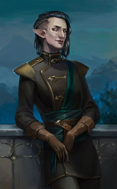 The few characters I've started (but haven't finished for various reasons) are Elven male mages, and the odd male Qunari mage. They're the best... Male Qunari, Male Lavellan, Elven Noble, Half Elf Male, Qunari Mage, Dragon Age Elf, Solas Dragon Age, Male Elf, Half Elf