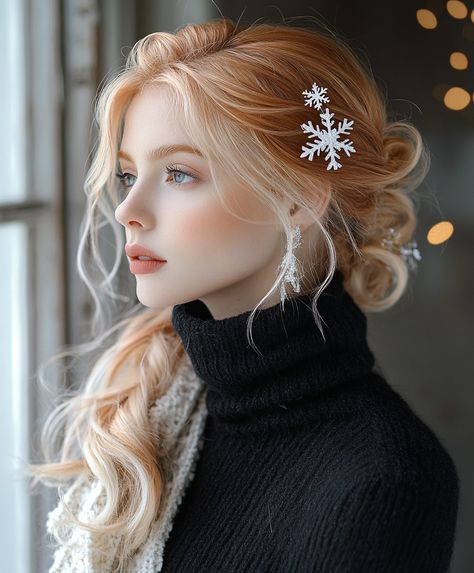 crazy christmas hairstyles Crazy Christmas Hairstyles, Glittery Hair, Christmas Hair Ideas, Festive Hairstyles, Christmas Parade Floats, Christmas Hairstyle, Hair Christmas, Holiday Beauty, Weird Holidays