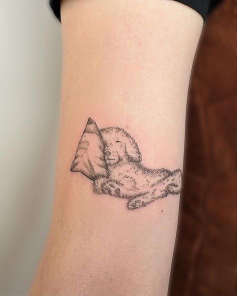 Sweet dog 🥹✨ #tattoos #tattoodog #tattooanimal #tattoonederland #nederland #tattooamsterdam #tattooart #tattooideas #nederlandtattoo #nederland #amsterdamtattoo Door Tattoo, Sweet Dog, Dog Tattoo, Dog Tattoos, Tattoos, Dogs, Quick Saves