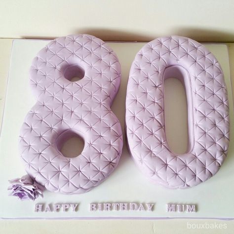 80th Birthday Number cake Birthday Number Cake, 80 Birthday Cake, Number Cake, Number Cakes, Birthday Numbers, 80th Birthday, Celebration Cakes, Cake Ideas, Cake Designs