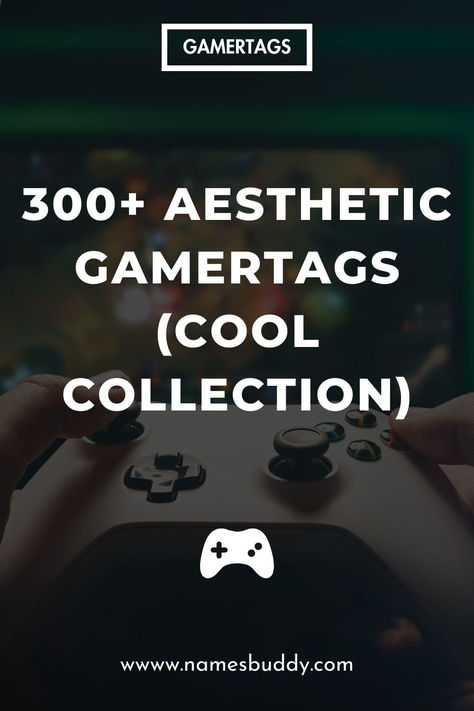 Aesthetic Gamertags Cute Gamertag Ideas, Xbox Gamertag Name Ideas, Gamertag Name Ideas, Gamertag Ideas, 300 Aesthetic, Play Game Online, How To Get Followers, Name Ideas, Of Aesthetic