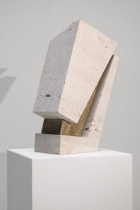 Sculptures — Unno Gallery Cubist Sculpture, Digital Gallery, Concrete Sculpture, Scrap Material, Concrete Art, Harbin, Abstract Sculpture, Latin American, Simple Elegance